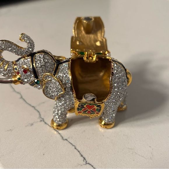 Elephant Trinket Box - Picture 7 of 8